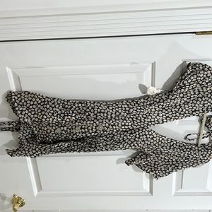 Faithfull the Brand Navy Floral mini dress sz 6